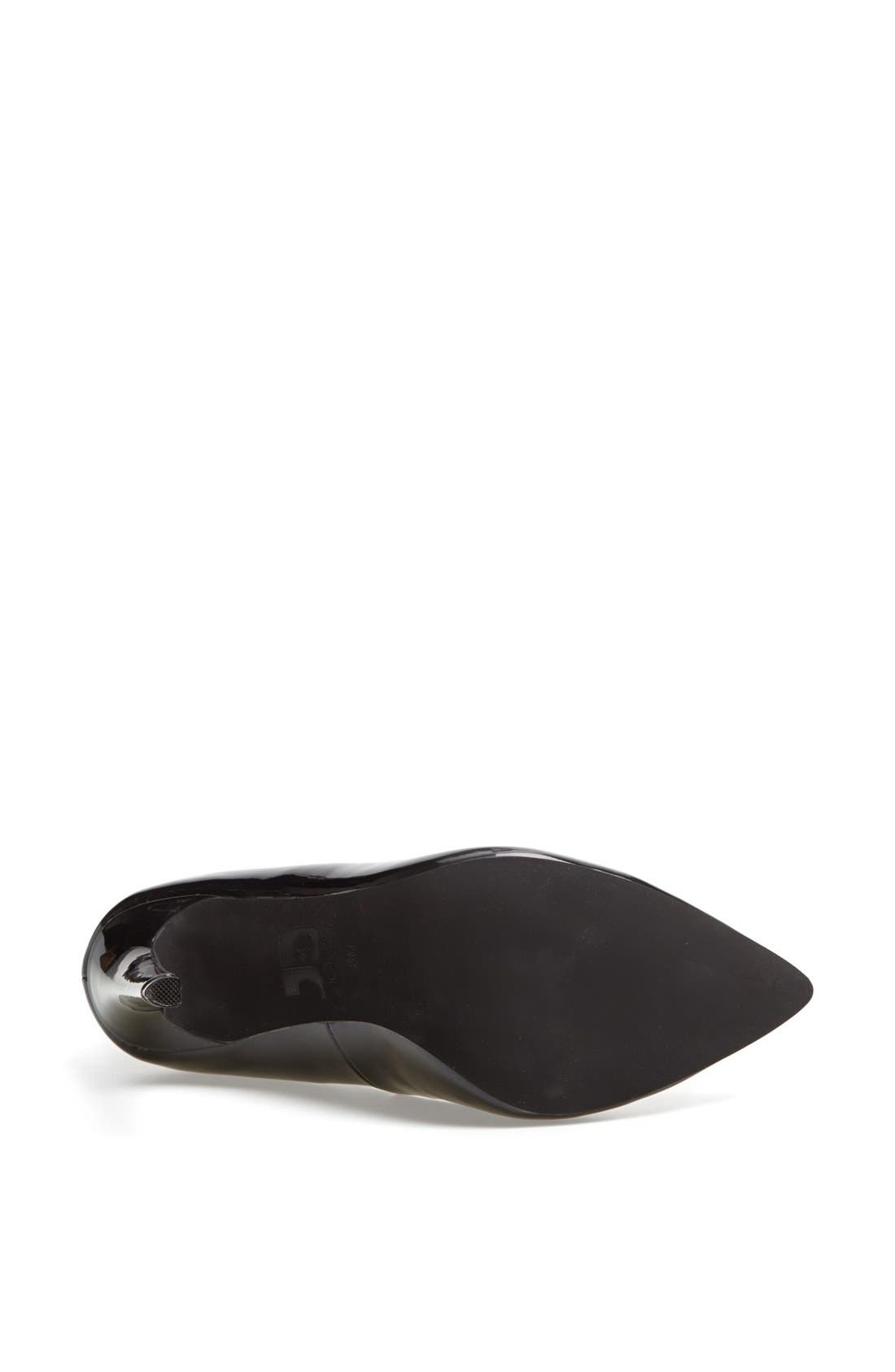 'Erika' Patent Leather Pointy Toe Pump, Alternate, color, BLACK