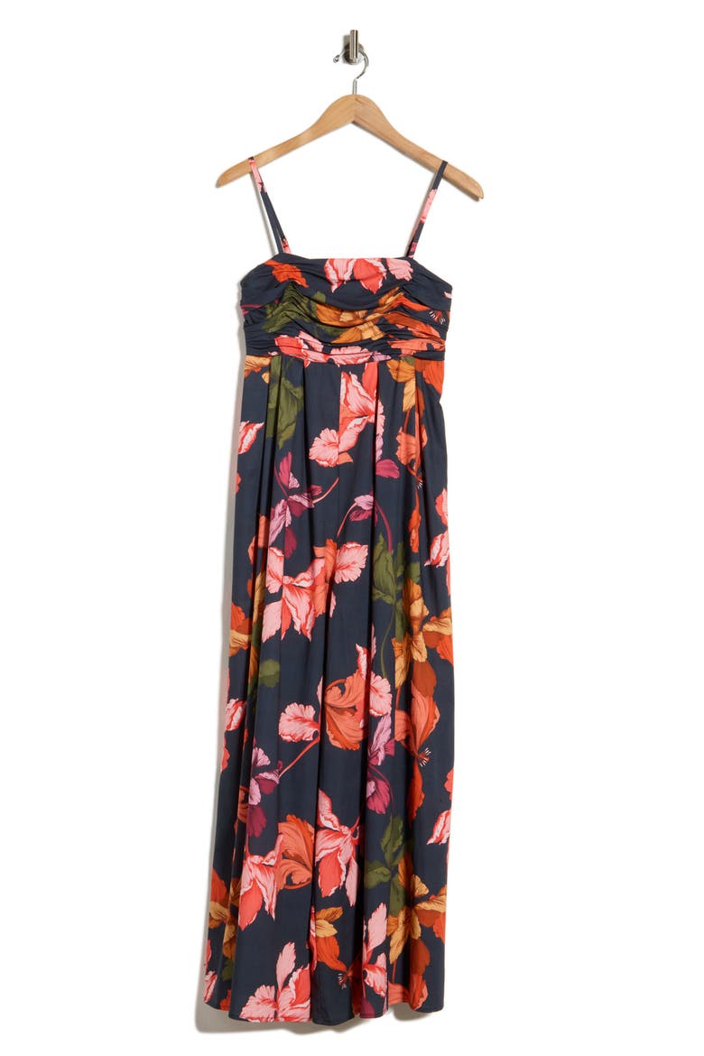 Ottie Wide Leg Jumpsuit, Alternate, color, NAVY MULTI SKETCHED IRIS