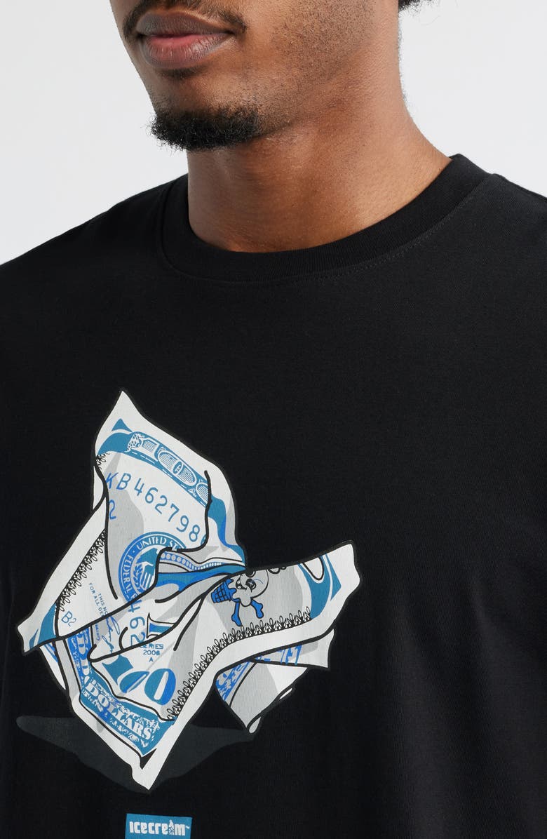 ICECREAM Tip Graphic T-Shirt, Alternate, color, Black