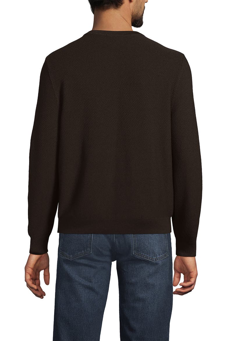 Long Sleeve Washable Merino Wool V Neck Sweater, Alternate, color, Rich Coffee