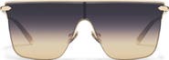 QUAY Nightfall Gem 138mm Gradient Shield Sunglasses