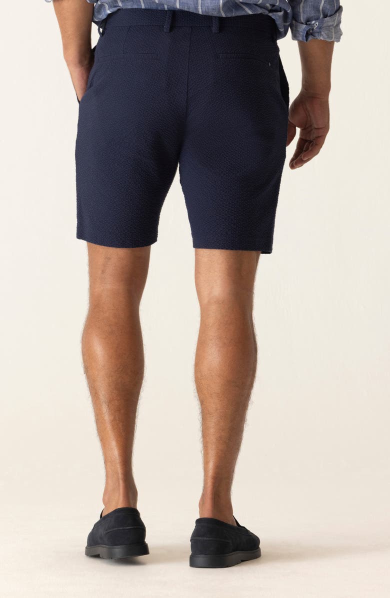 DEKE Oasis Stretch Cotton Bermuda Shorts, Alternate, color, Indigo