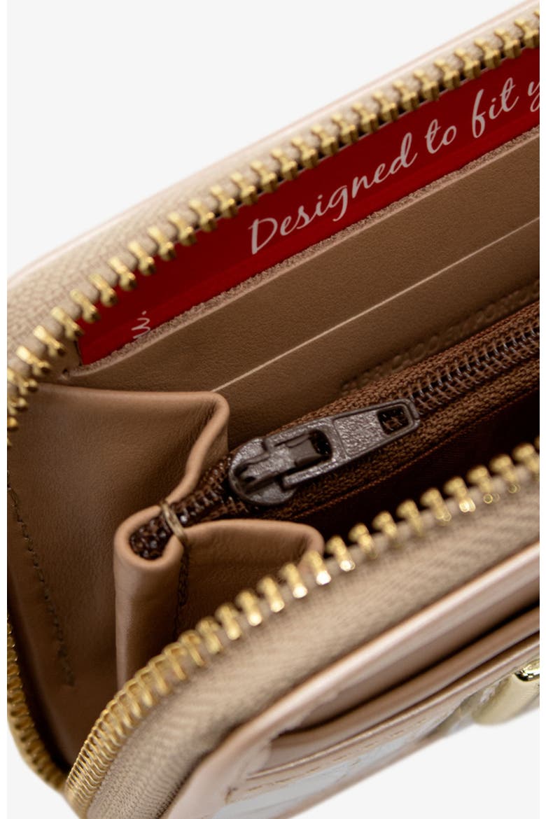 Mystic Card Holder 275, Alternate, color, Beige / White