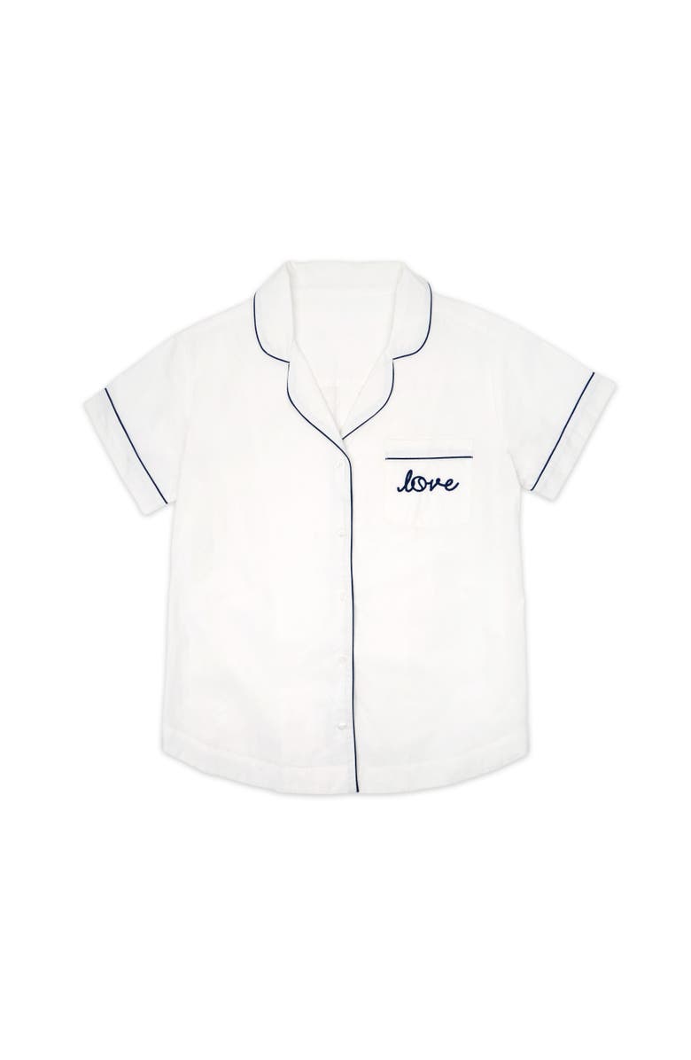 Ame & Lulu Short Pajama Set, Alternate, color, Love Stitched