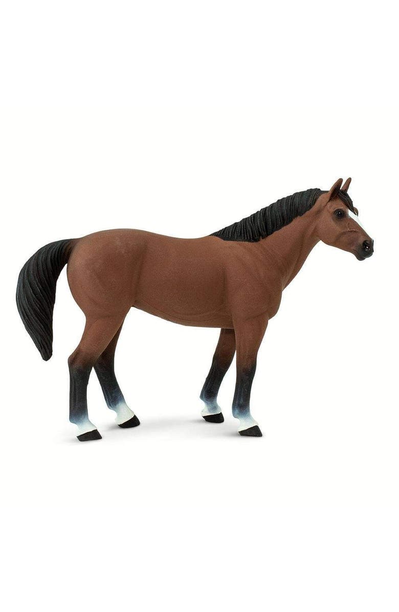 Safari Ltd. Quarter Horse Gelding Horse Toy, Main, color, NO COLOR