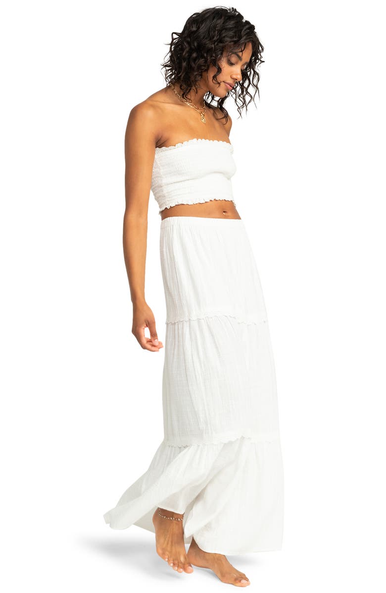 Roxy Beachside Maxi Skirt, Alternate, color, 