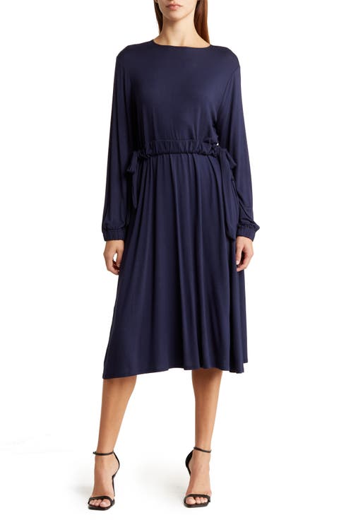 Stretch Modal Long Sleeve Dress