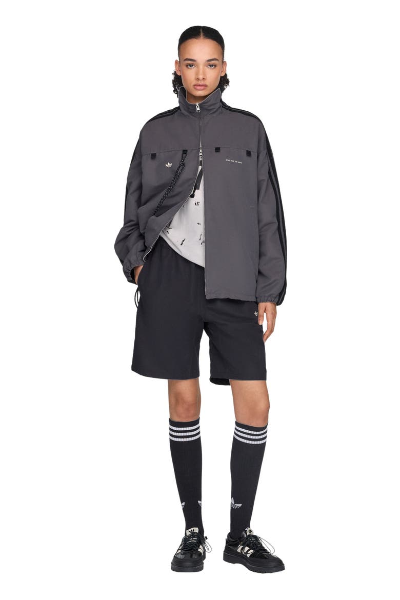 x Song for the Mute 007 Track Jacket, Alternate, color, GREY SIX