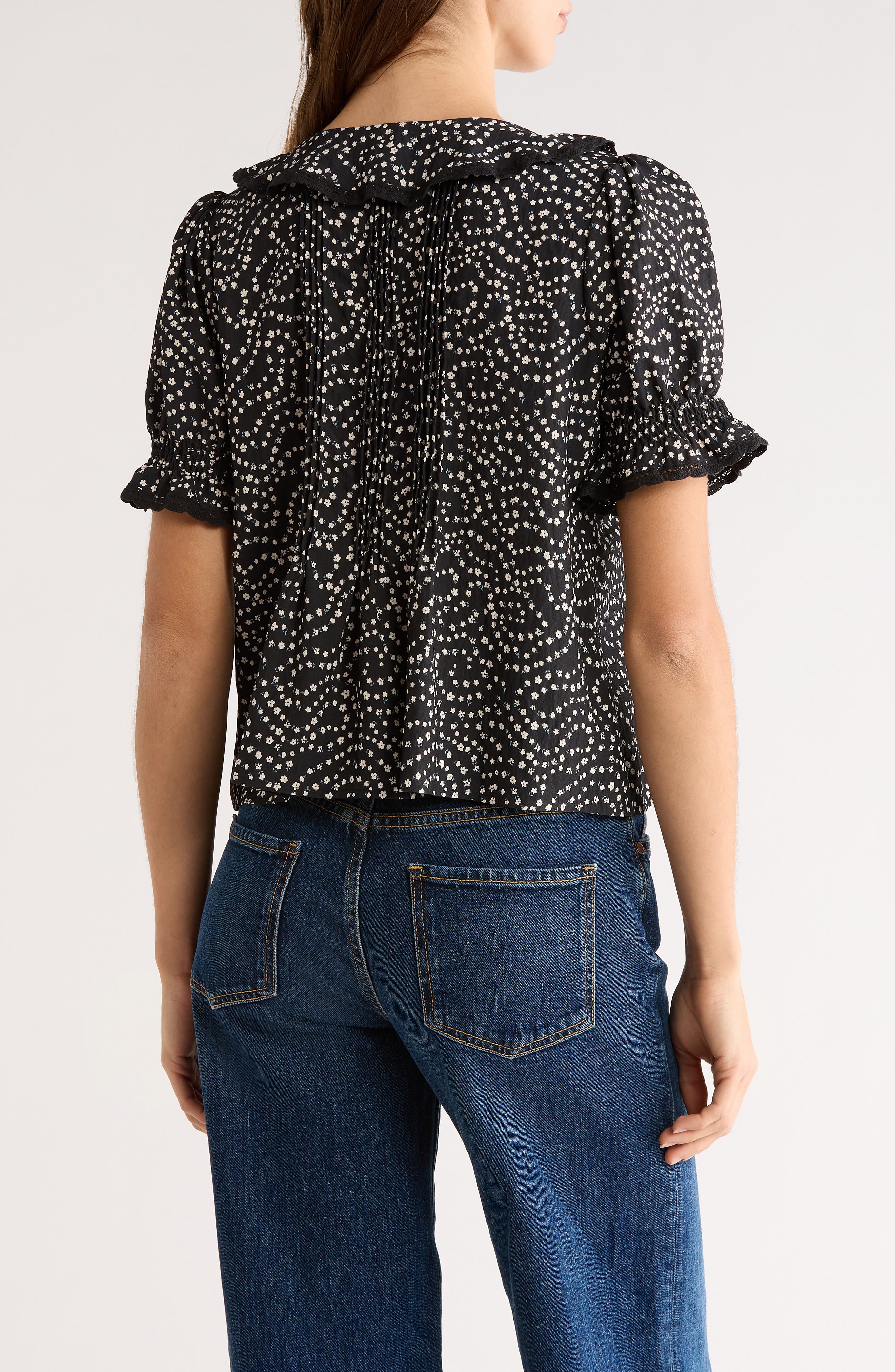 Bloom Floral Short Sleeve Top - image 2