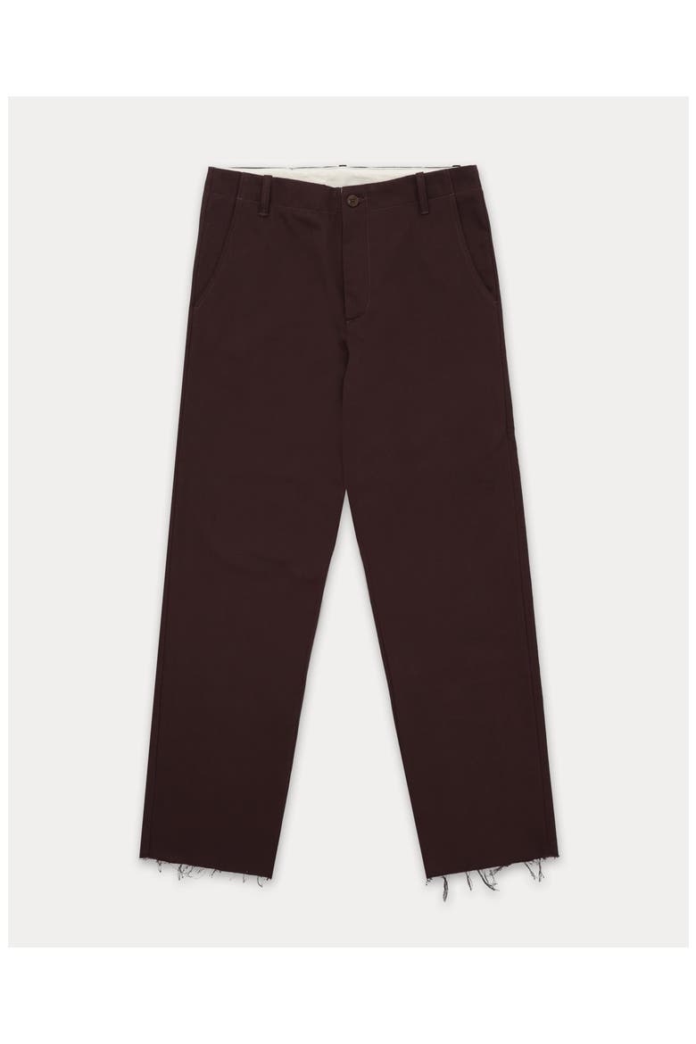 Hectorv Cotton Trousers, Main, color, Burgundy