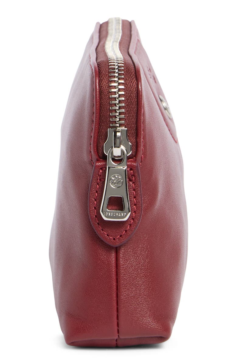 Longchamp Le Pilage Cosmetric Case, Alternate, color, Red Lacquer