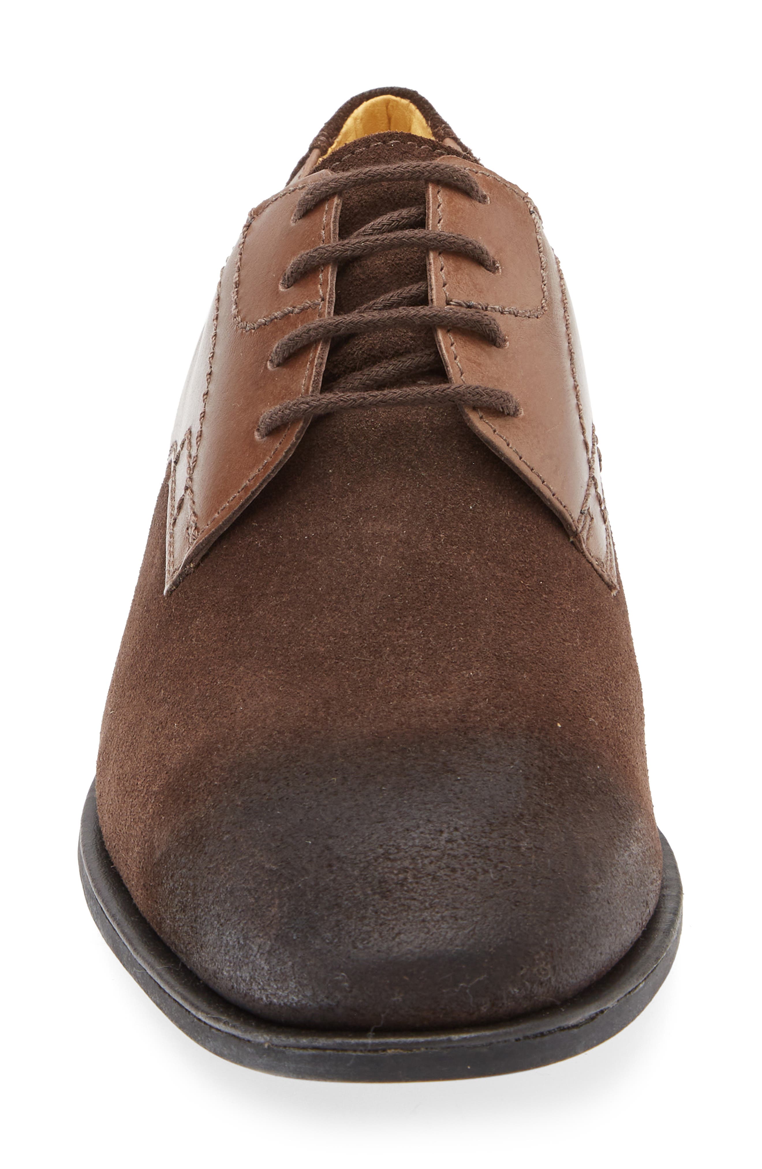 Sandro Moscoloni Alton Two Tone Leather Derby, Alternate, color, 