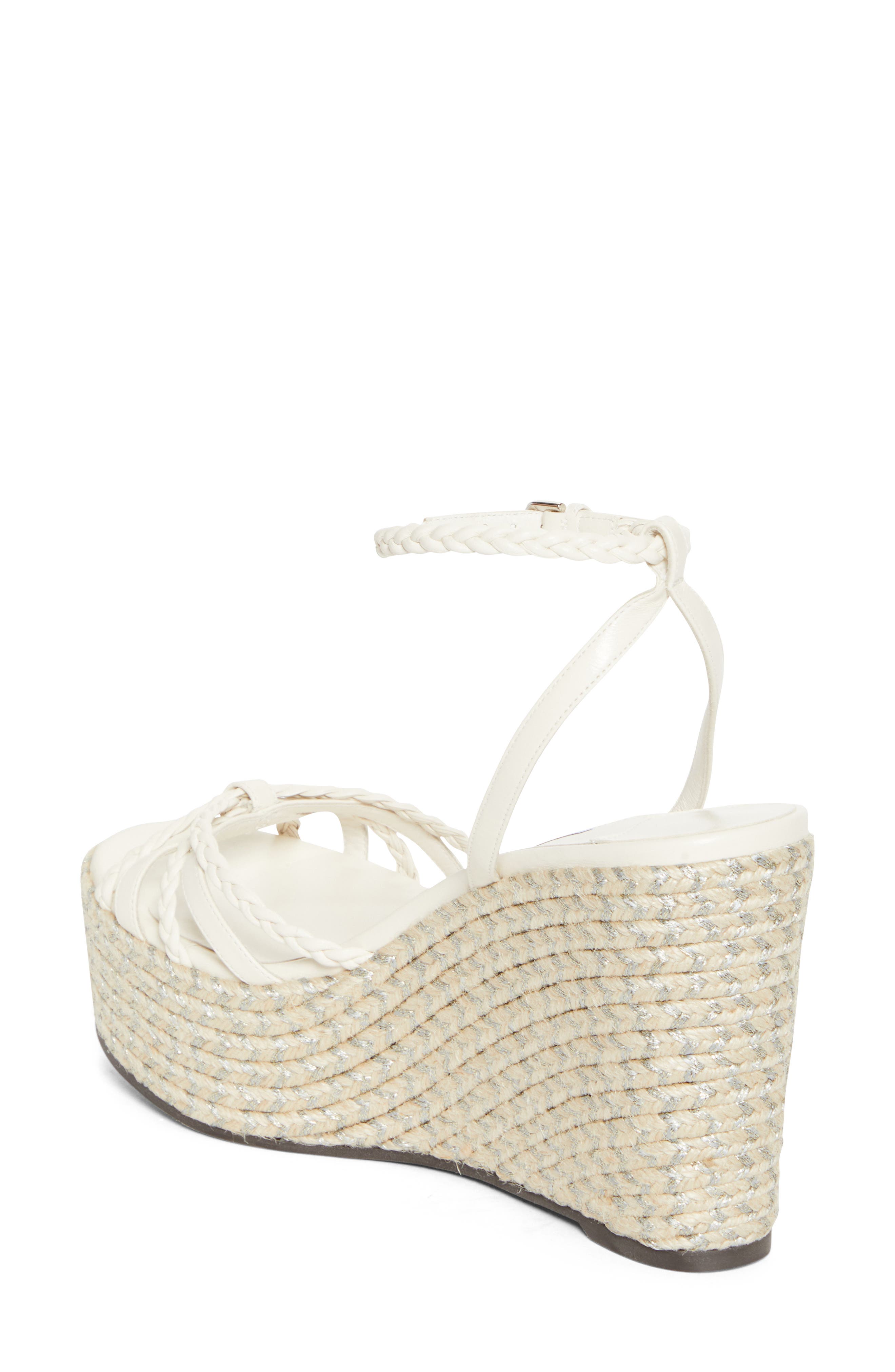Dree Platform Espadrille Sandal, Alternate, color, LATTE