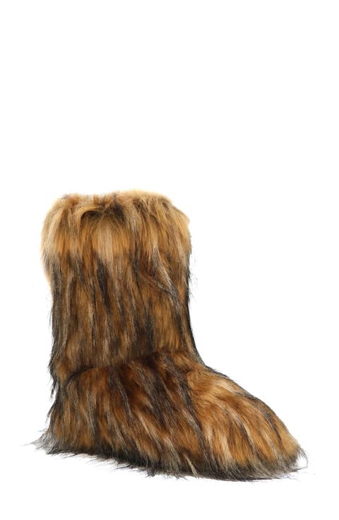 Faux Fur Tall Boot