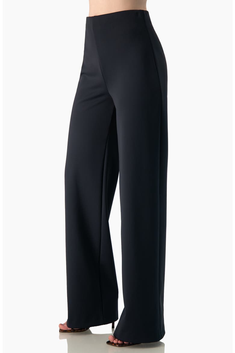 Streamlined Straight-Leg Pants, Alternate, color, Navy Blue