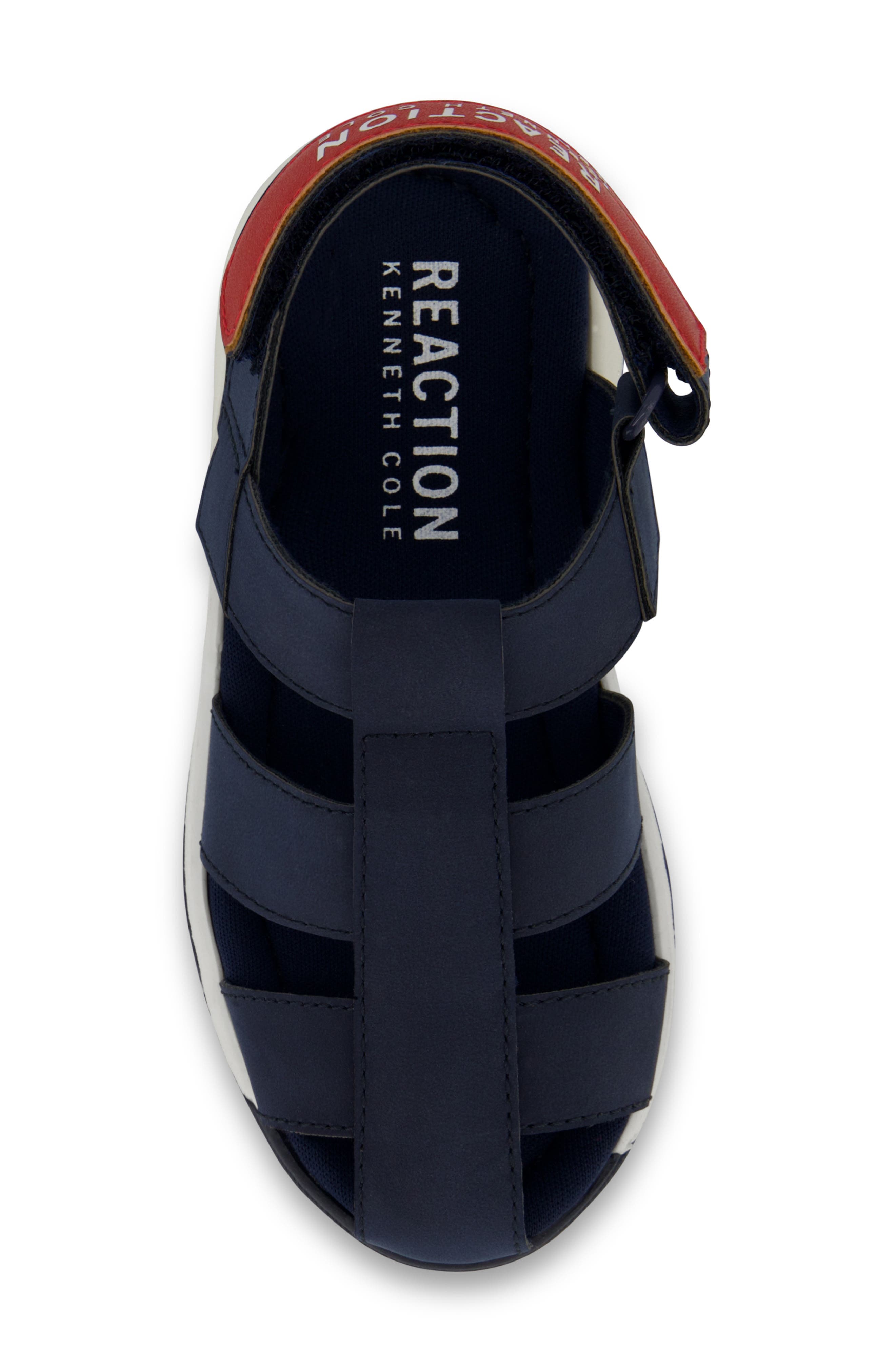Kenneth Cole Kids' Benjamin Casey Fisherman Sandal, Alternate, color, Navy