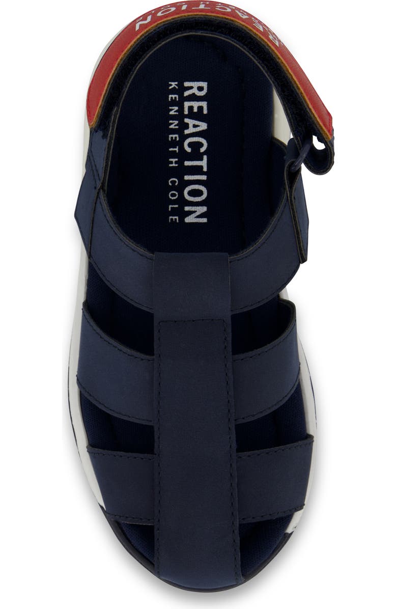 Kenneth Cole Kids' Benjamin Casey Fisherman Sandal, Alternate, color, Navy