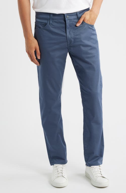 Ag Everett Commuter Performance Slim Straight Pants In Blue