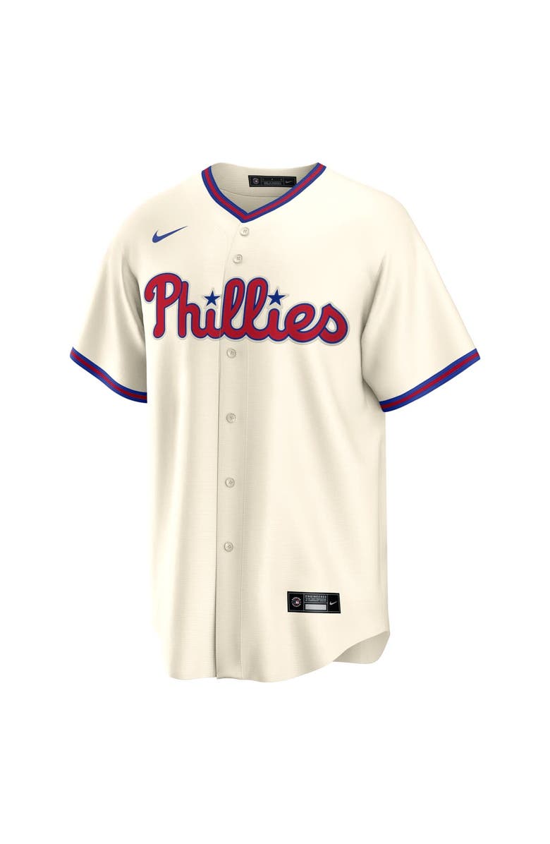 Nike Men's Nike Bryce Harper Cream Philadelphia Phillies Alternate Replica Player Name Jersey, Alternate, color,