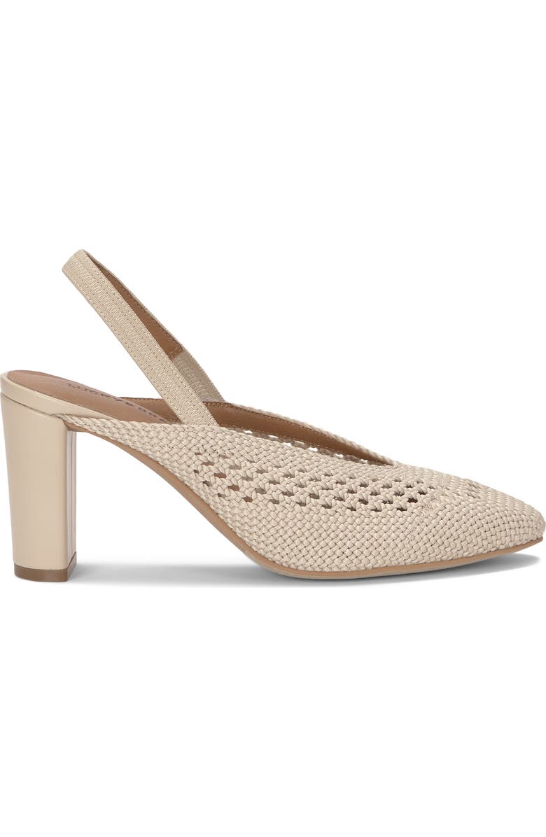 Lucky Brand Melony Slingback Pump, Alternate, color, Natural Mk Knit