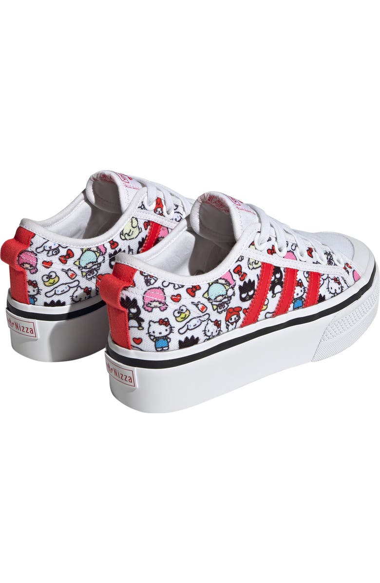 adidas Kids' x Hello Kitty Nizza Platform Sneaker, Alternate, color,