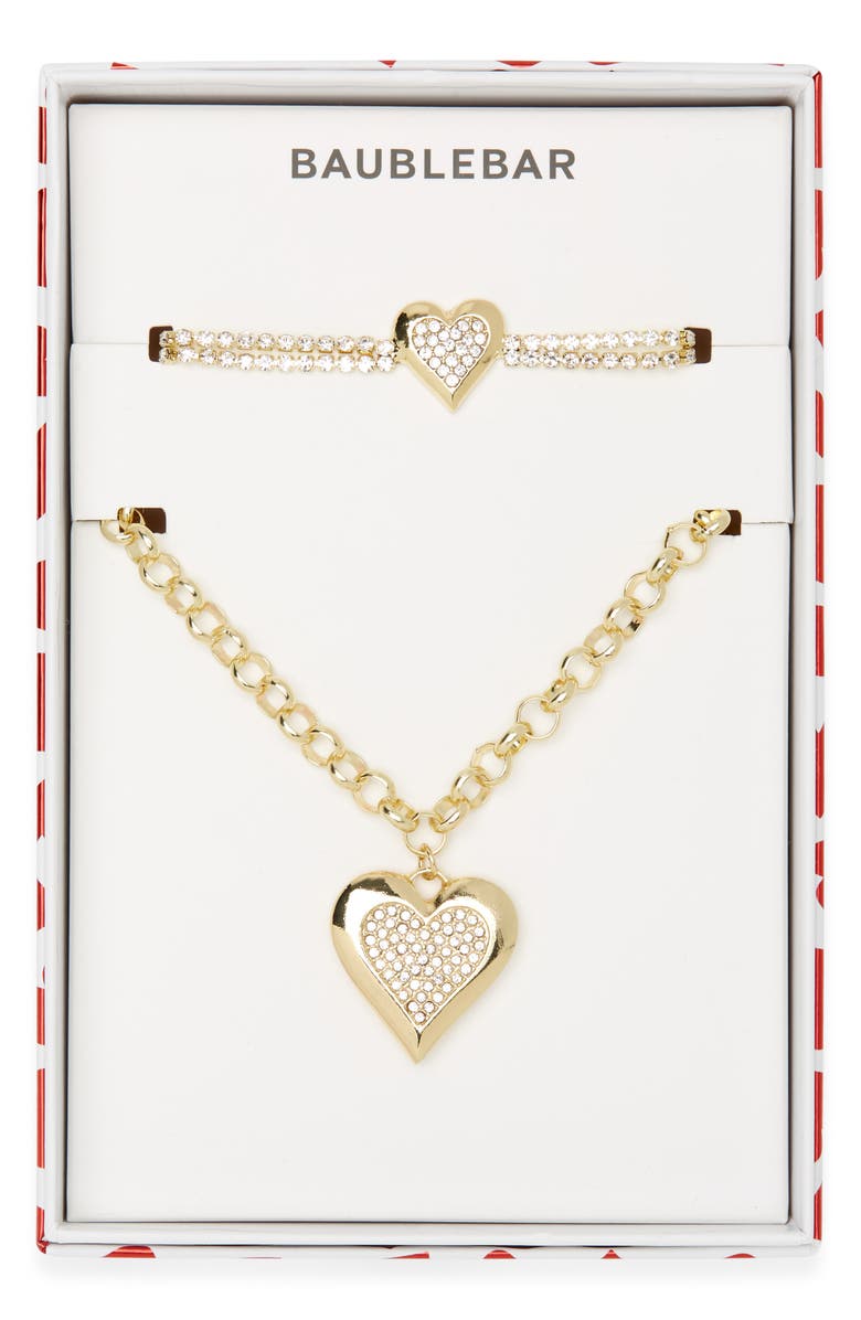 BaubleBar Bonded For Life Gift Set, Main, color, Clear