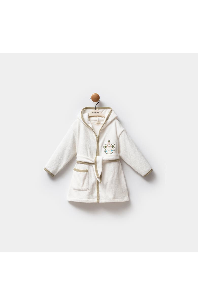 moi noi Mouse Party Robe, Alternate, color, Ivory