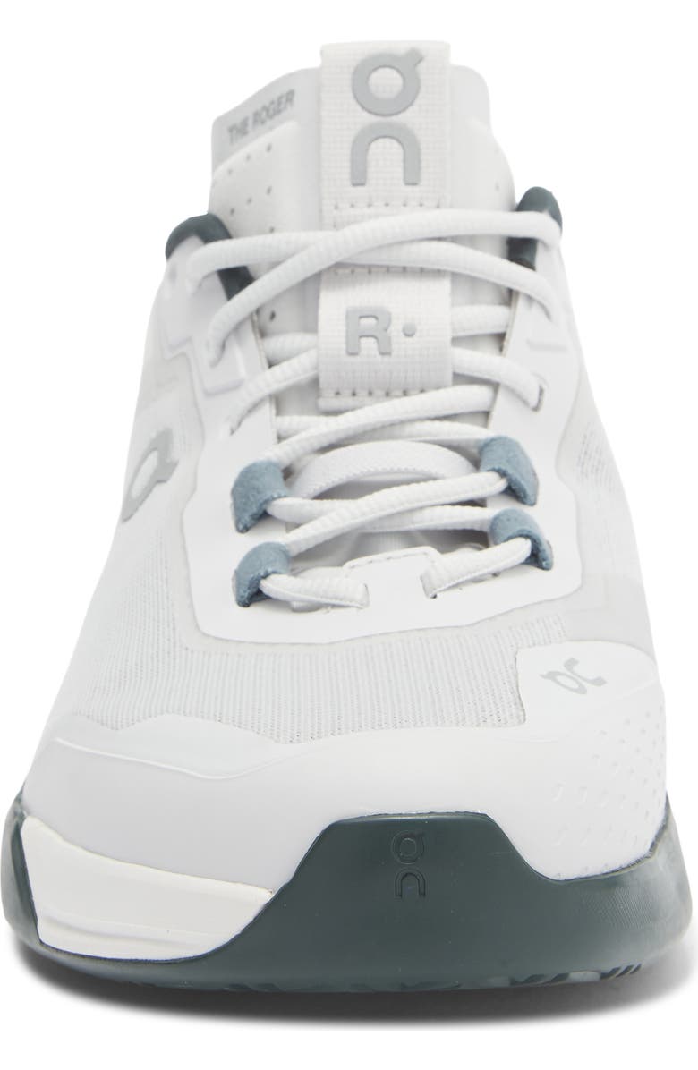On THE ROGER Adv Pro Tennis Shoe, Alternate, color, Frost/ Evergreen