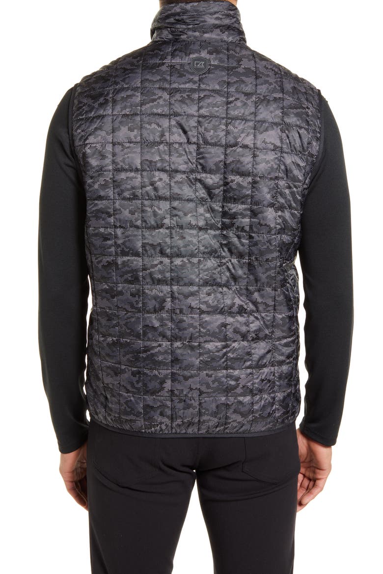 Rainier PrimaLoft® Printed Vest, Alternate, color, BLACK