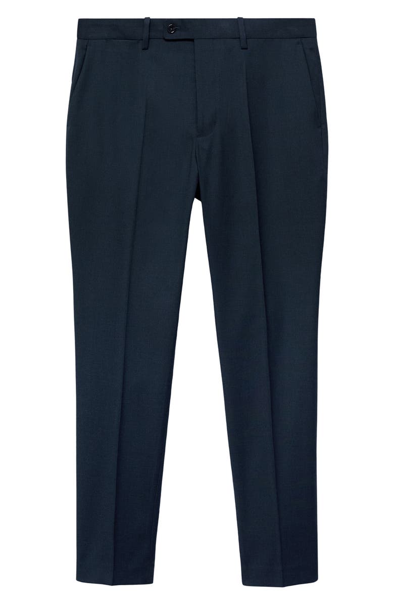 MANGO Milan Slim Fit Suit Pants, Alternate, color, Dark Navy
