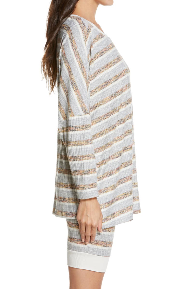 Honeydew Intimates Overslpet Stripe Pajamas, Alternate, color,