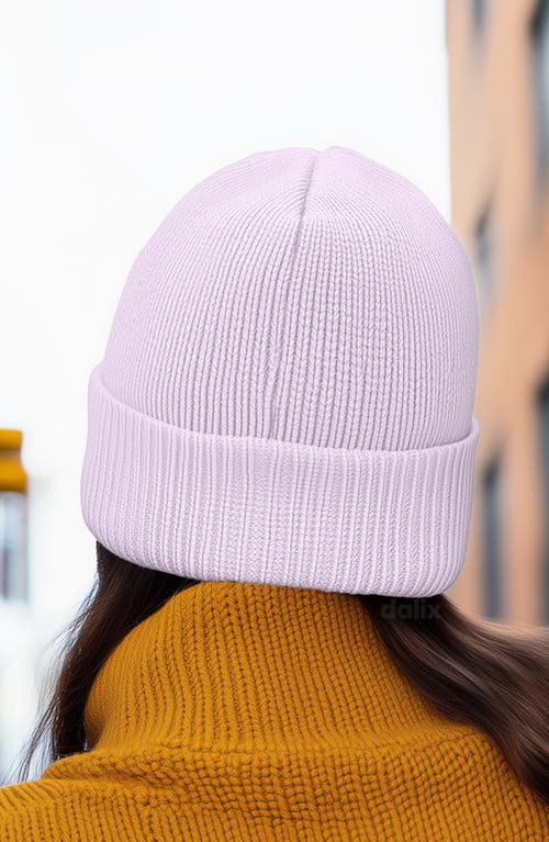 Dalix Salty Beanie Cap In Purple
