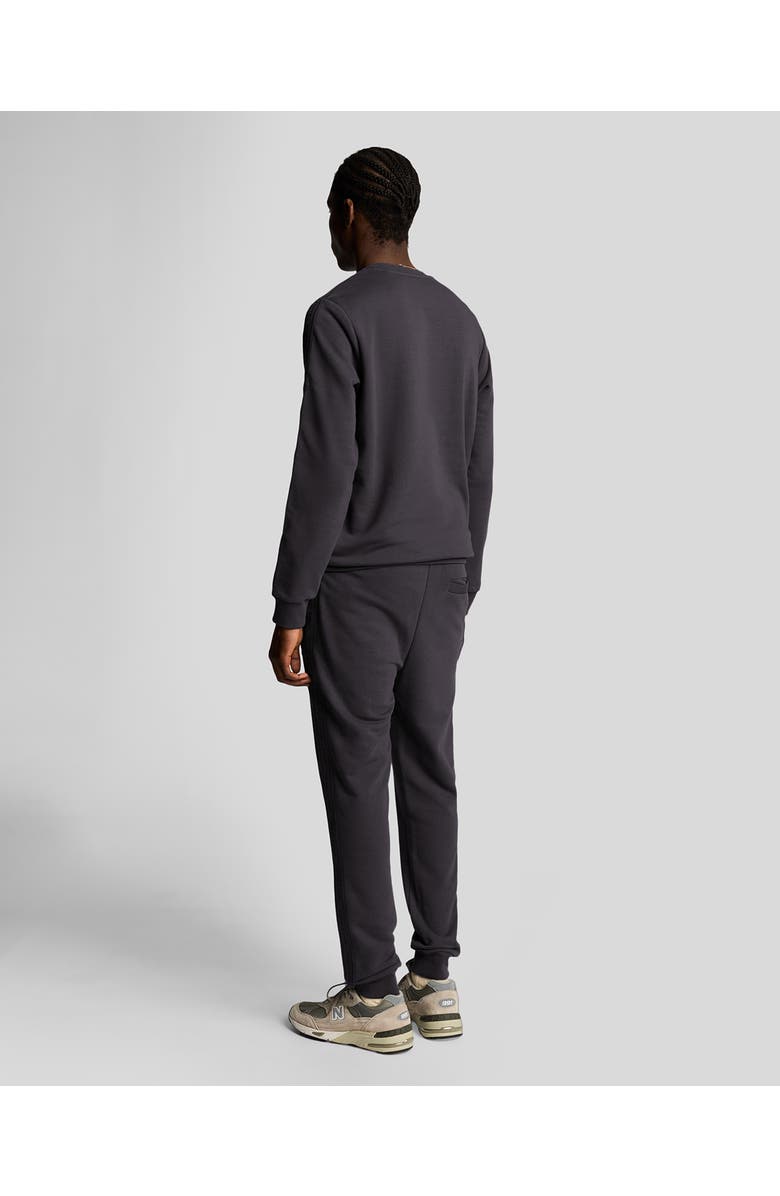 Lyle & Scott Tape Trackies, Alternate, color, Graphite