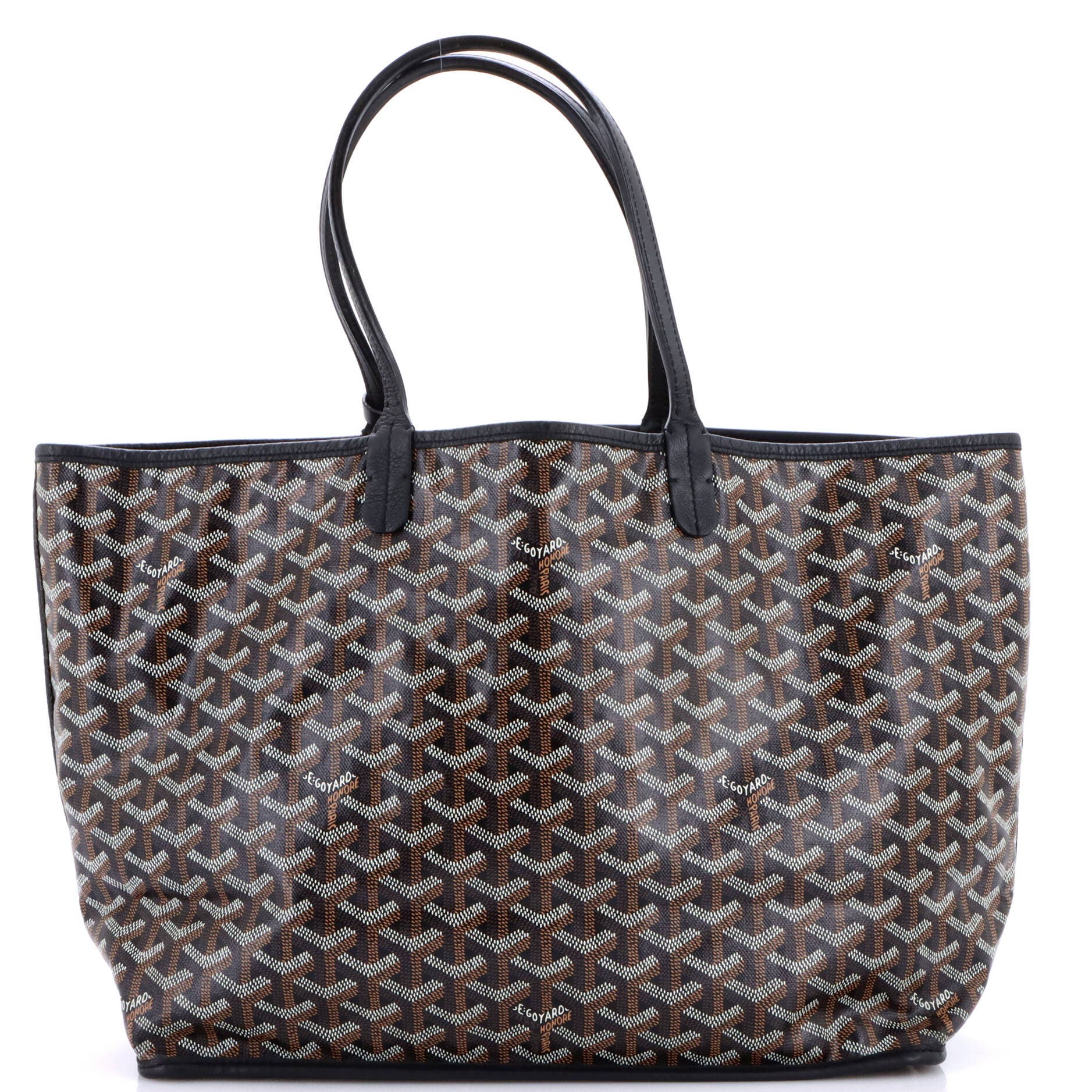 Anjou Reversible Tote Coated Canvas PM, Main, color, Black