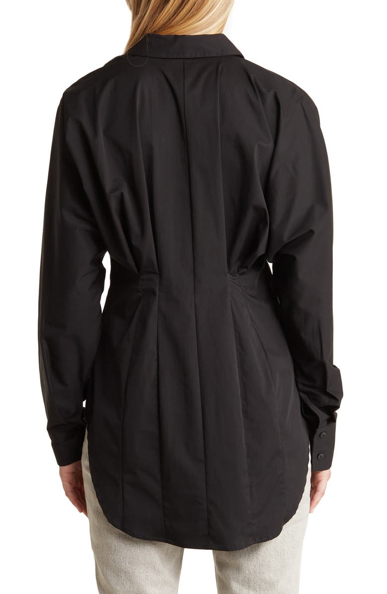 Good American Fitted Shirt, Alternate, color, 