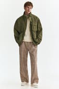 H&M Loose Fit Tailored Trousers