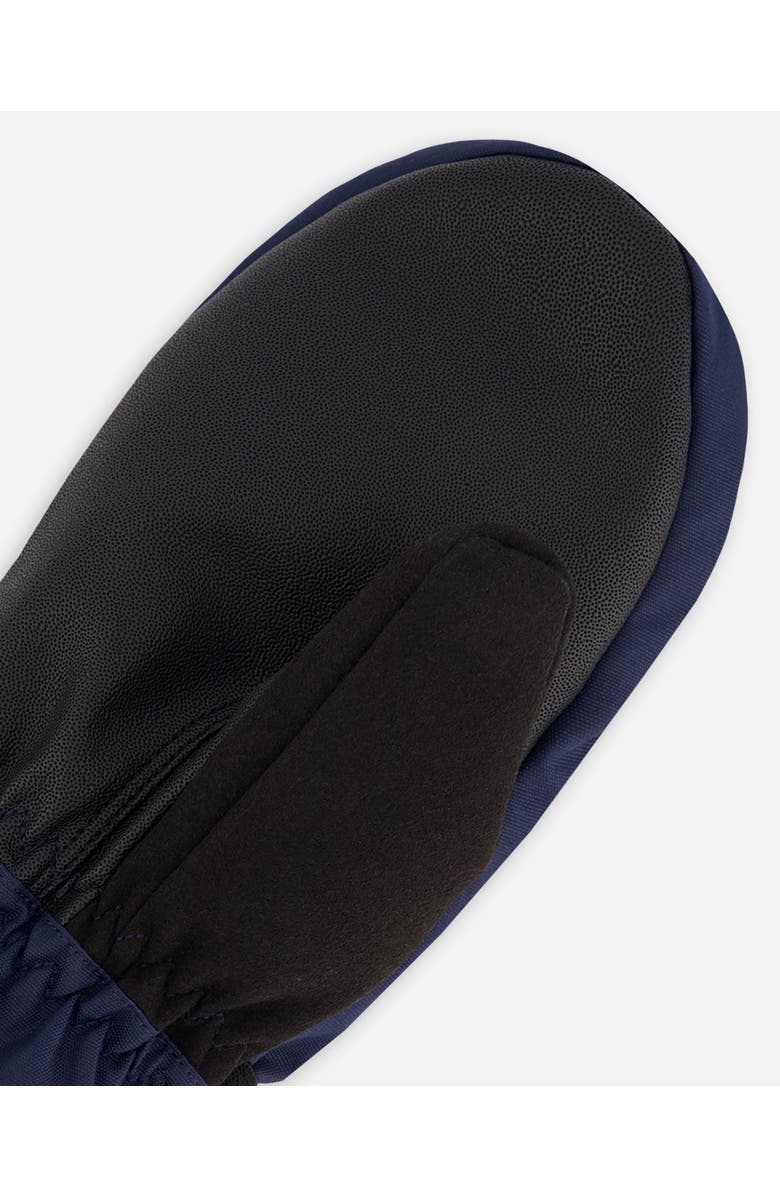 Deux par Deux Kids Unisex Winter Mittens Teknik, Alternate, color, Navy Blue