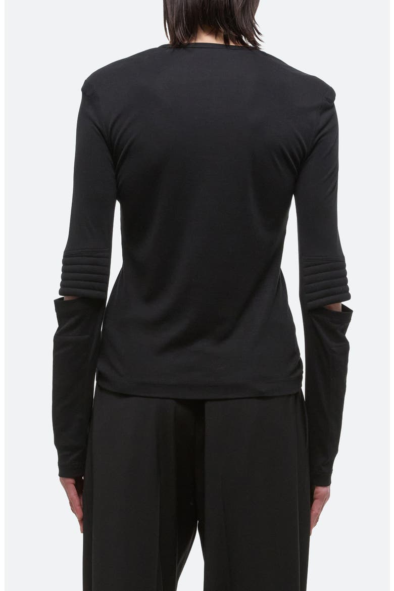 Astro Crew Silky Long Sleeve T-Shirt, Alternate, color, BLACK