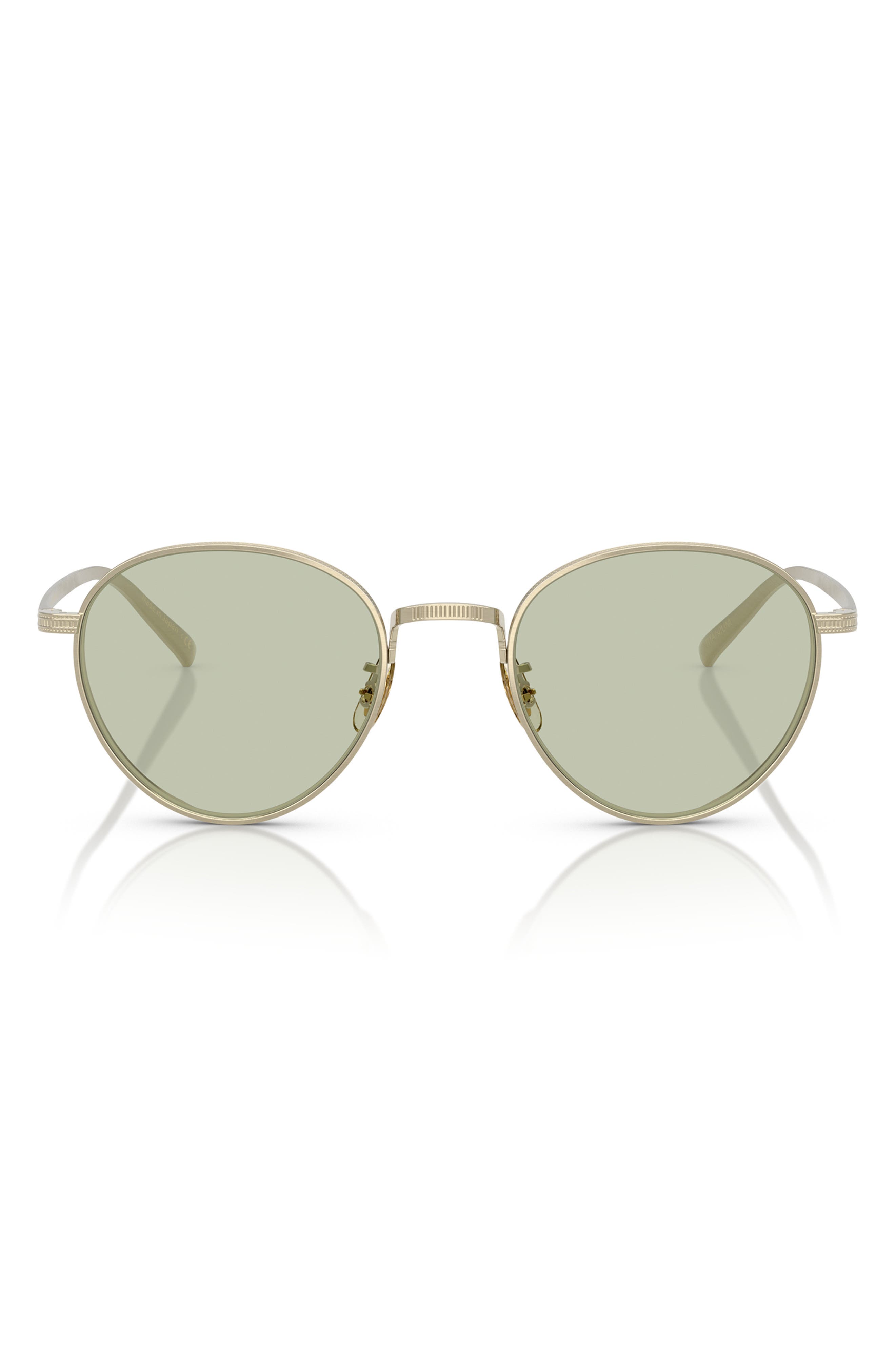 Oliver Peoples 49mm Phantos Sunglasses in Green Grad 