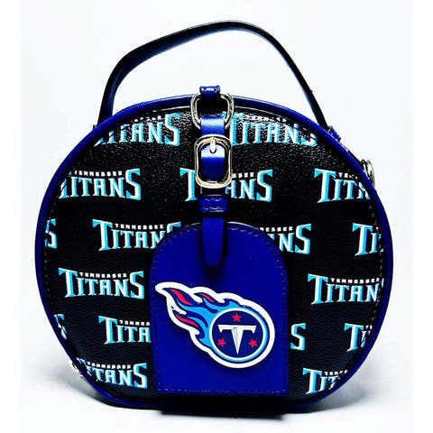 Tennessee Titans Repeat Logo Round Bag