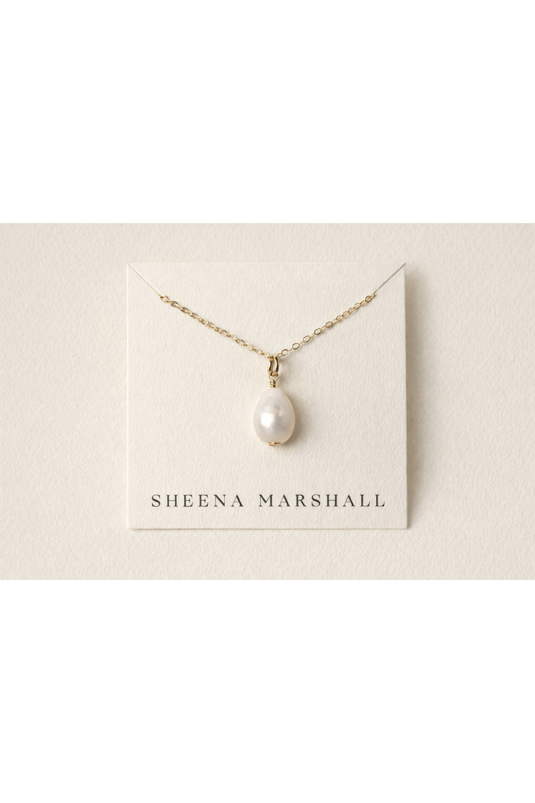 Baroque Pearl Necklace, Alternate, color, 14k Gold Fill - 18-20"