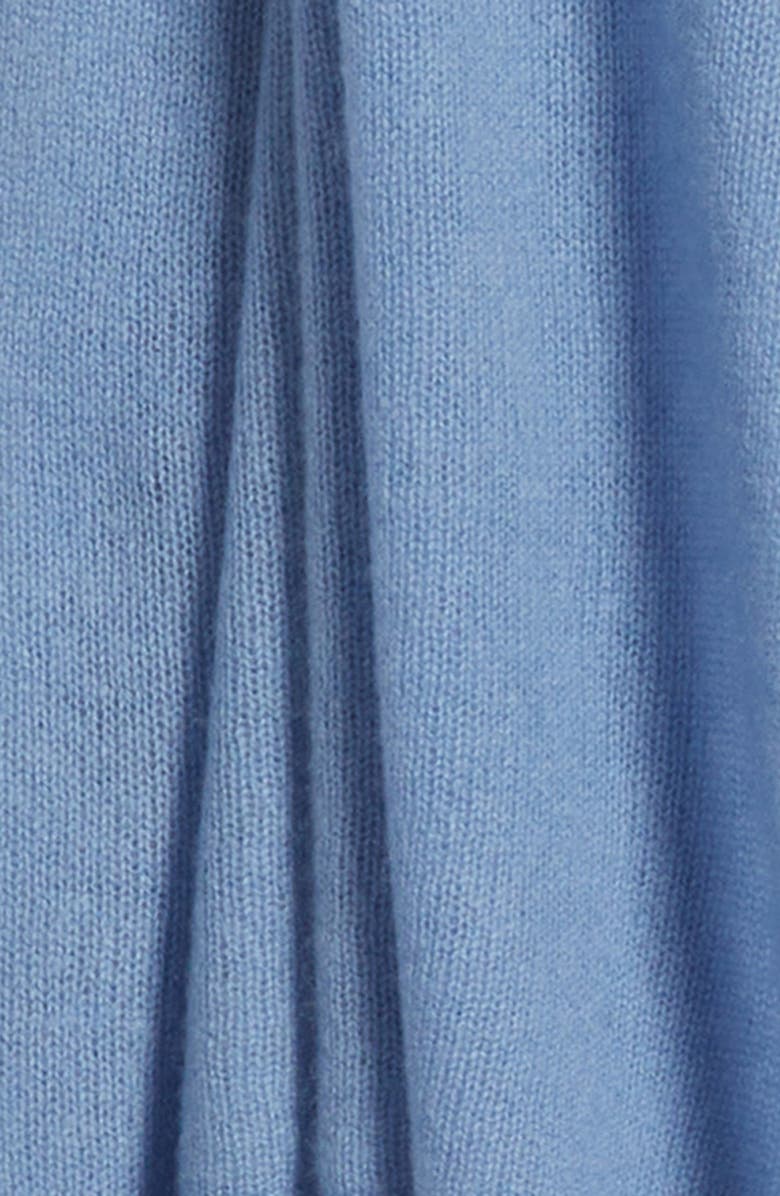 Nordstrom Cashmere Scarf, Alternate, color, Blue Bel Air