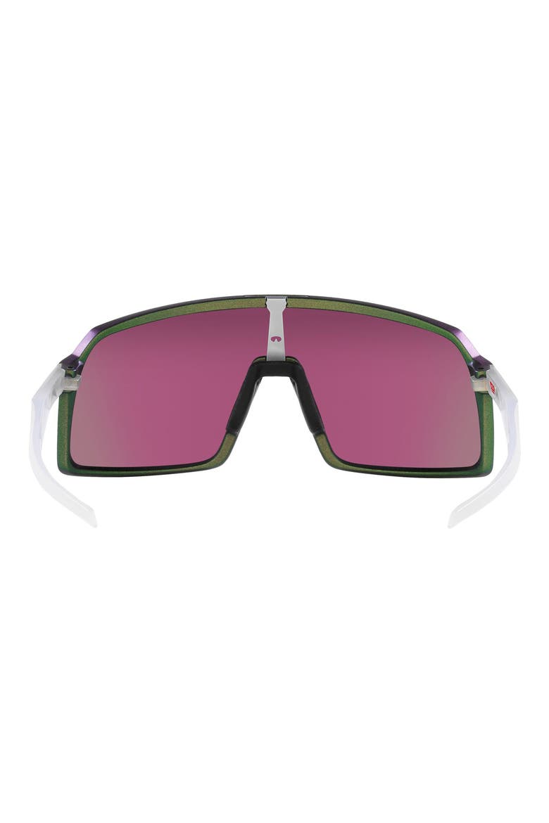 Sutro 137mm Prizm™ Wrap Shield Sunglasses, Alternate, color, SILVER