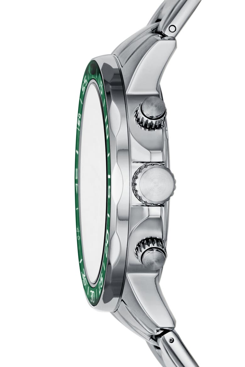 Bannon Multifunction Stainless Steel Watch, Alternate, color, SILVER