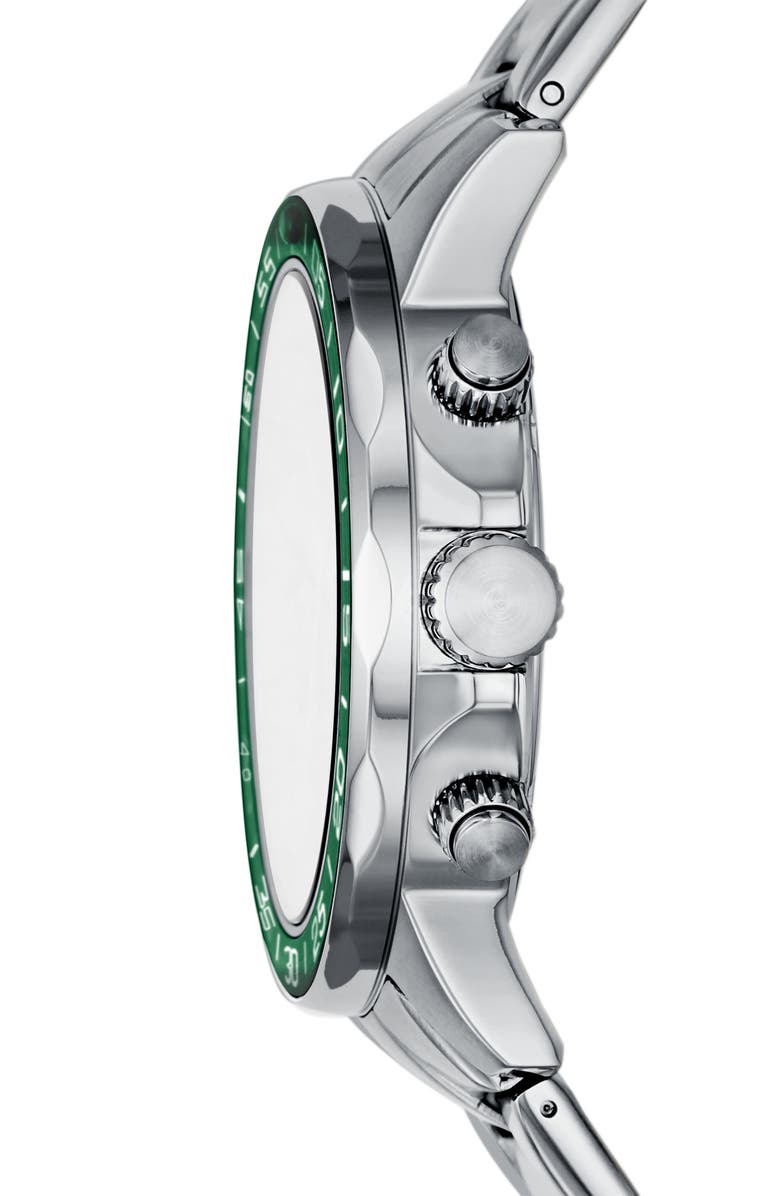 Fossil Bannon Multifunction Stainless Steel Watch, Alternate, color,