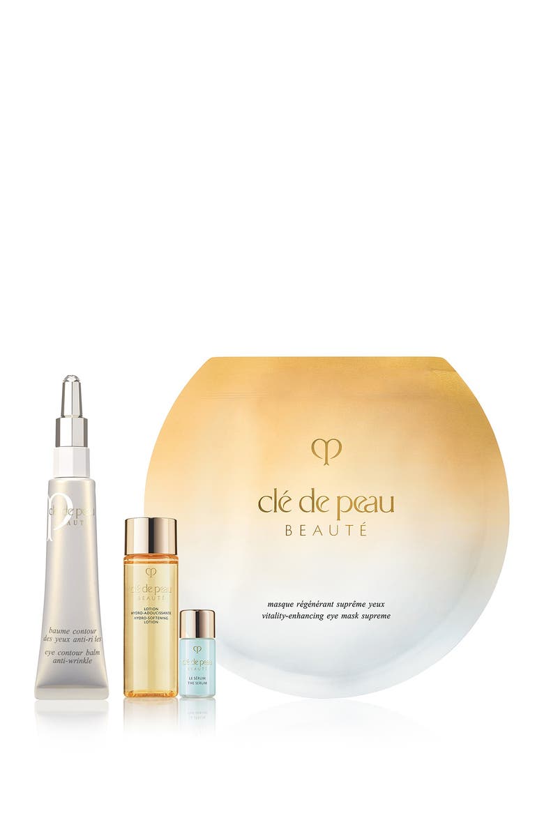 Clé de Peau Beauté Eye Contour Balm Anti-Wrinkle Set, Main, color,