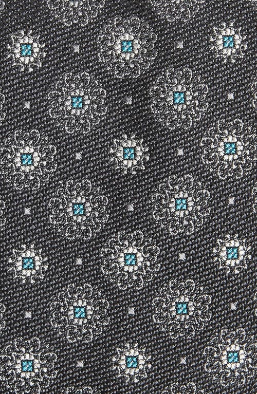 Nordstrom Kove Medallion Silk Tie In Black