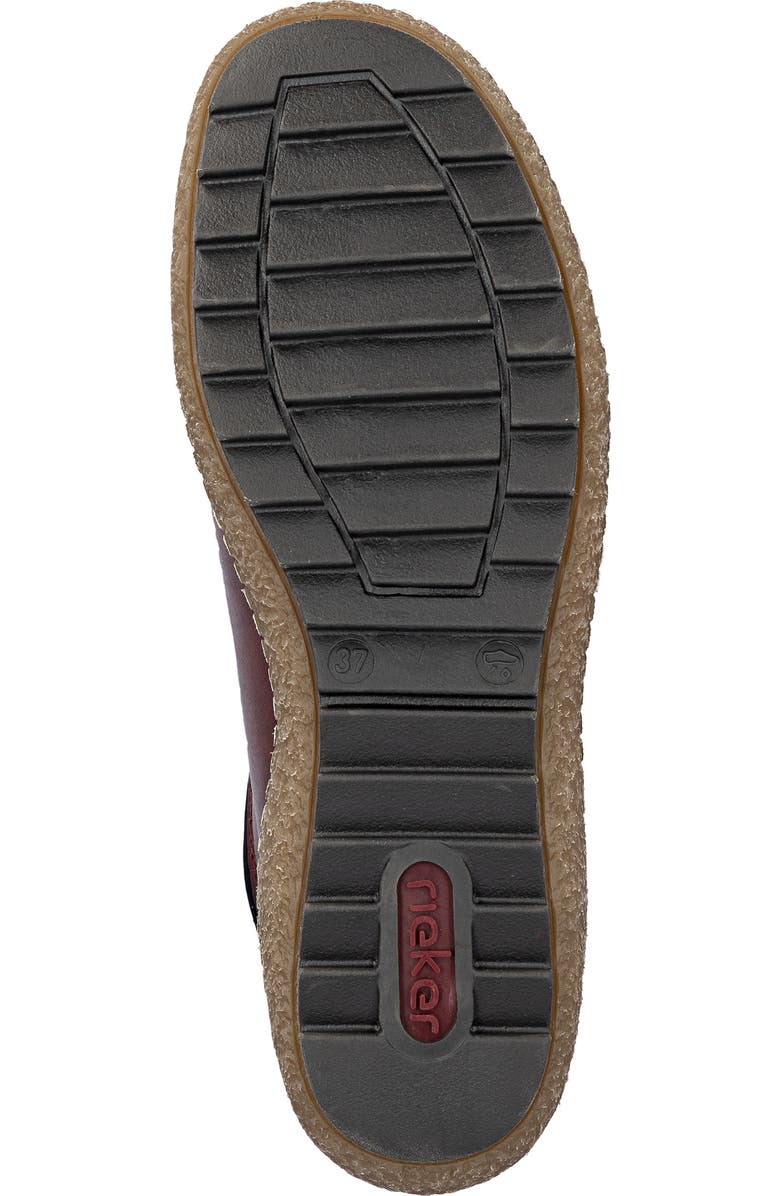 Rieker Liv 62 Slip-On Sneaker, Alternate, color, Vino/ Ozean/ Schwarz/ Wine