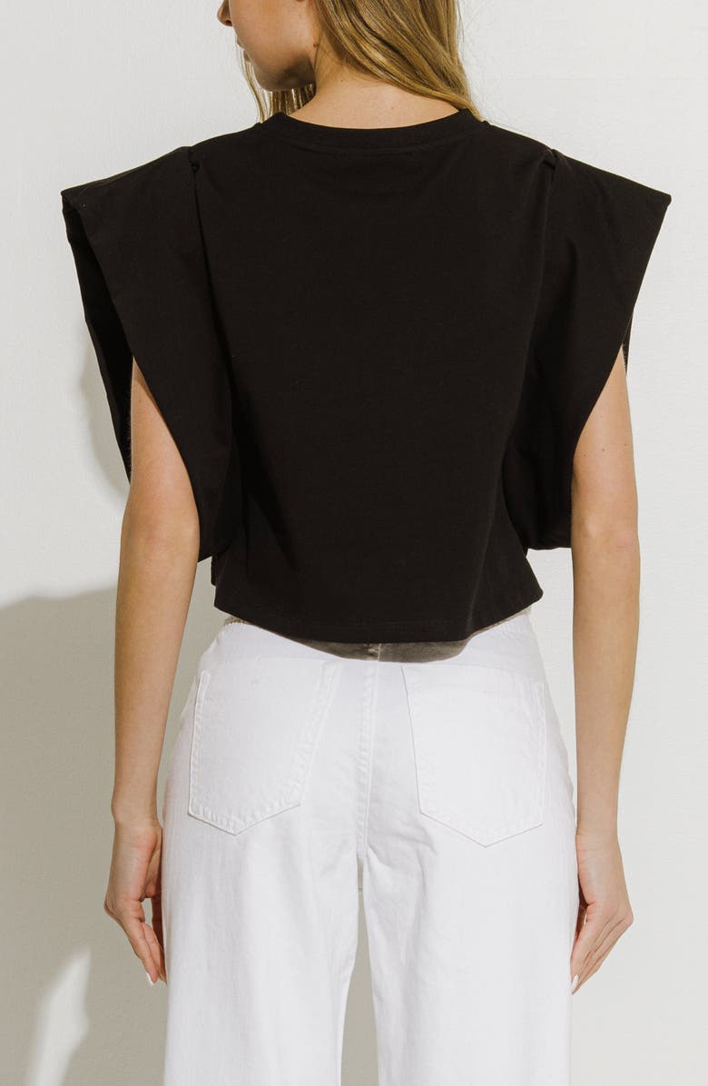 Endless Rose Drop Shoulder Crop Top, Alternate, color, 