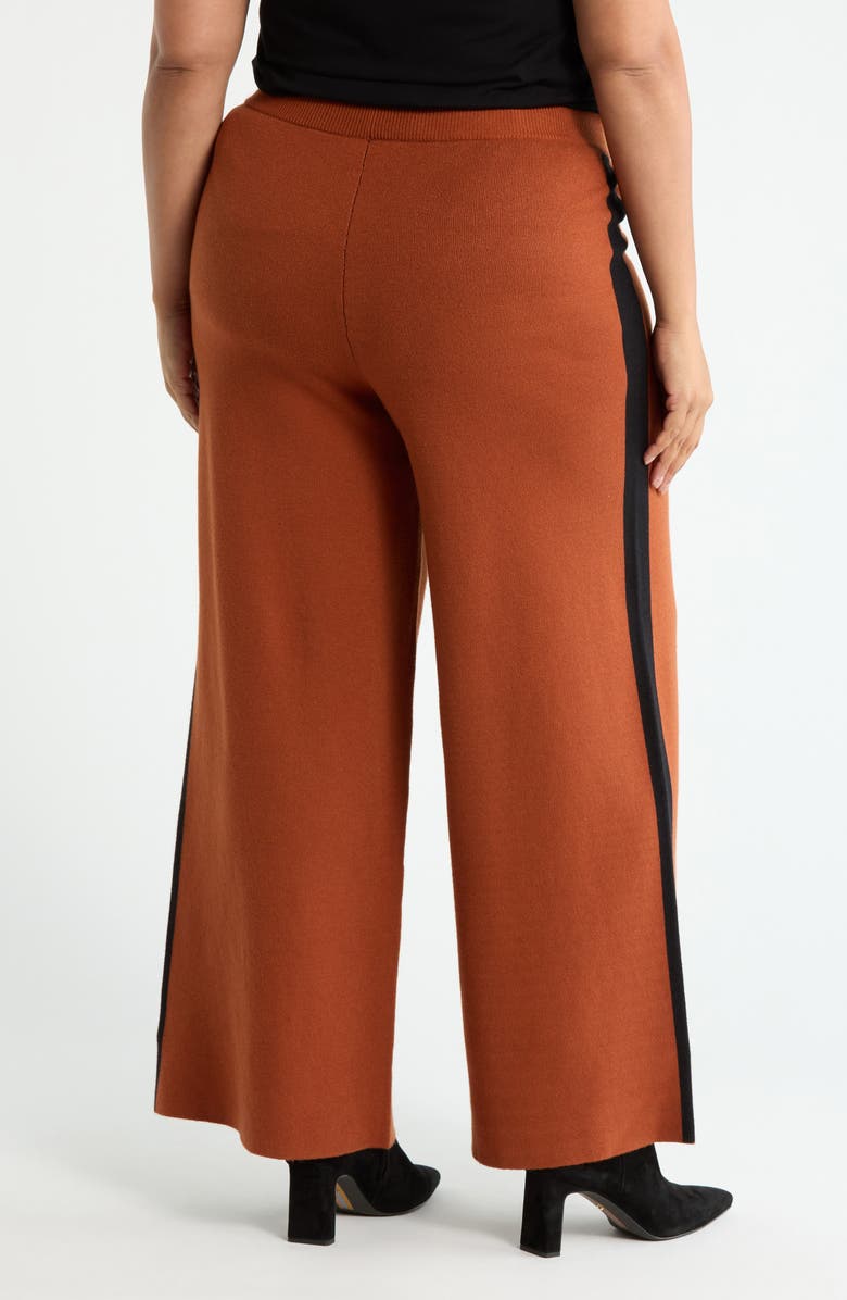 BY DESIGN Side Stripe Pull-On Pants, Alternate, color, Caramel Cafe